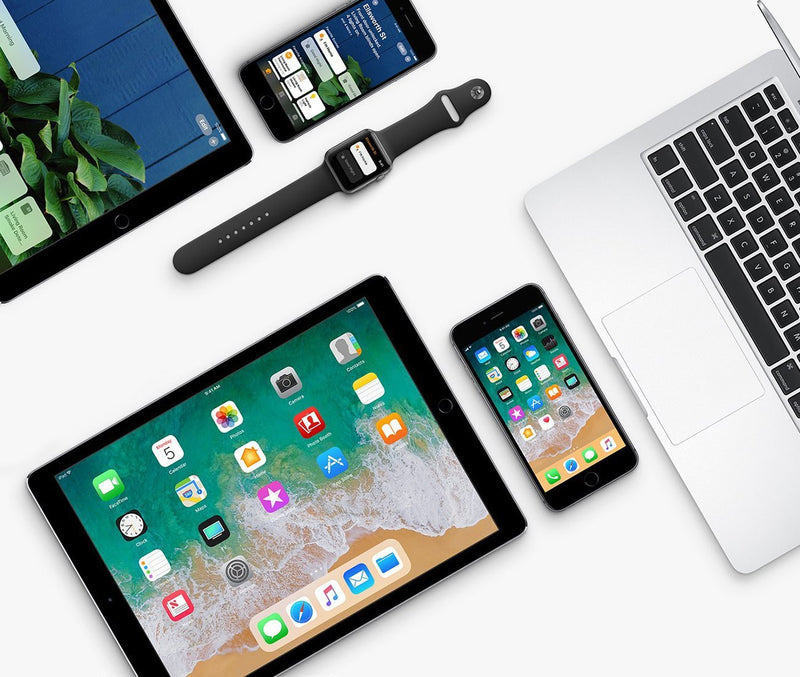 iPhone, iPad, iMac, Macbook Air, Macbook Pro