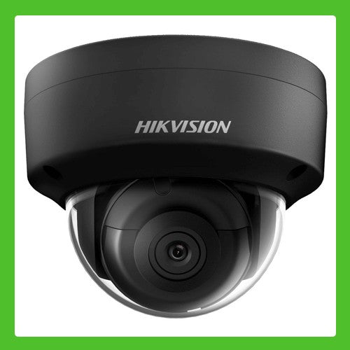Hikvision 4MP Dome Outdoor 2.8mm, Black freeshipping - Rubi Data AS